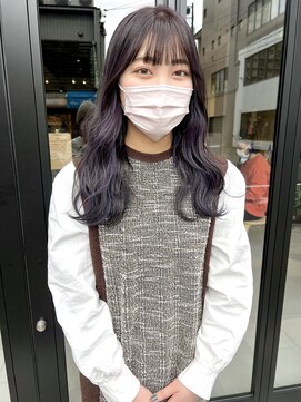 ヘアー アイス ルーチェ(HAIR ICI LUCE) パープルカラー/城倉