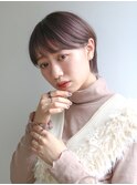 [terrace]小顔補正立体カット　 透明感　涼しげヘア　ベージュ