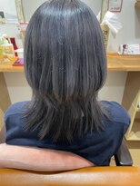 ヘアサロン レア 高崎(Lea) ダブルカラーシルバーグレー