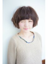 フェイス 赤羽店(face)&nbsp;ペールベージュセクションカラーグラデーションカラー外ハネボブ