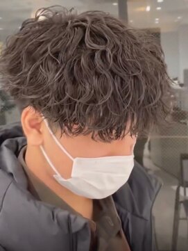 ザサードヘアー 千葉(THE 3rd HAIR) 波巻き　ツーブロック　刈り上げマッシュ