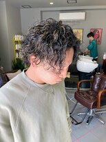 ダニーコウベ(Danny kobe) メンズ波巻きハイライト