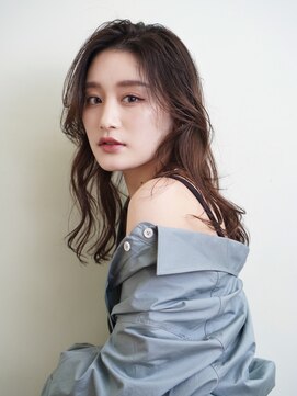 ビュートリアム265(BEAUTRIUM 265) 色っぽセミロング/大人ガーリー/顔周りレイヤー/チョコレート