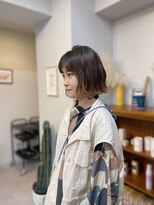 アンドチル 渋谷(AND CHILL)&nbsp;グラデーションカラー/裾カラー/切りっぱなしボブ　渋谷