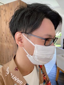 トップヘアー ミカワアンジョウ 安城(TOPHAIR MIKAWA ANJO) 刈り上げ2WAYバング/アッシュブラック/ニュアンスカラー