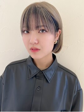 アンジュ 大豆島店(ange) ツヤ感ツートーンカラー