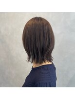 ポワントドゥピエ(pointes de pieds) medium bob×marron beige