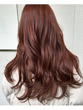 ヨペ(yeope) 【ブリーチ無し赤系カラー】水素カラーで艶髪