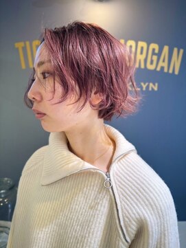 チックタック モーガン モデル(TICK-TOCK MORGAN Model) ピンクパープルボブ