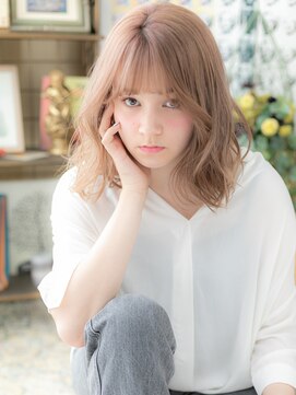 カバーヘア ブリス 戸田公園西口店(COVER HAIR bliss) フレンチガーリー外国人風エアリーミディh3戸田公園10代20代30代