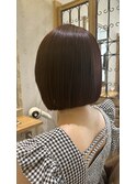 ボブ/ピンクブラウン