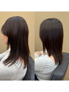 エダ 鎌倉(edA.) 髪質改善ストレート/縮毛矯正/小顔/ワンレン/40代/50代