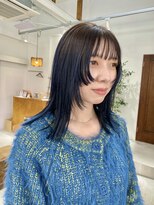 オーリーエトワ 御器所(oorry.etwa)&nbsp;顔まわり小顔カット×デザインカラー