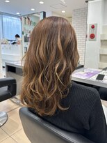 アッシュ 稲田堤店(Ash) ハイライト×明るめブラウン