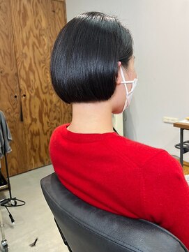 ニコル マスミダ(NICORU) ショートボブ×ナチュラル