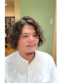 大人なメンズパーマ