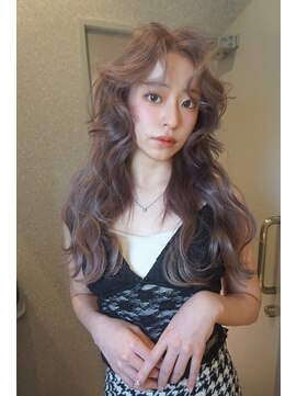 天神美容室 【KASUMI天神美容室】ハイトーン×グレージュ