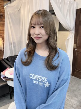 スイート ヘアデザイン(Suite HAIR DESIGN) 大人可愛いくすみミルクティー