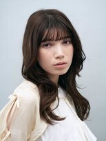 ガリカ 両国(Gallica)&nbsp;乾かすだけでキマるセミロング×透明感ブラウンカラー