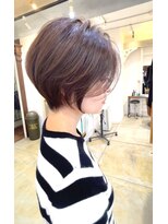 ボタニカル(BOTANICAL) 小顔柔らかショートボブひし形シルエット