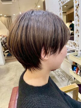 ボタンヘアー 日吉(BoTaN HAIR) コンパクトショート/丸みショート/大人かわいい/日吉