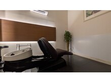 ゼル 草加中央店(ZELE)の雰囲気（半個室のヘッドスパルームです。癒しの時間を......）