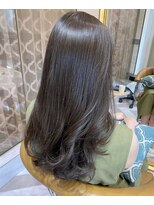 ロンドアベニール 北千住(Lond avenir)&nbsp;暗めカラー/姫カットレイヤー/マロンベージュ/くすみベージュ