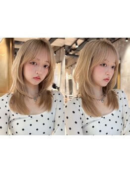 【立川駅3分】透明感・光色で誰とも被らない自分史上最高のカラーに♪ダブルカラー/３Dカラーもオススメ◎