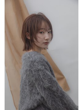ページボーイ美容室 顔まわりを包むレイヤーボブ