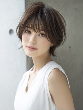 アルトリスト(Altruist Aging×HAIR&SPA) ☆イメチェンピンクベージュアンブレラカラー前髪クールショート