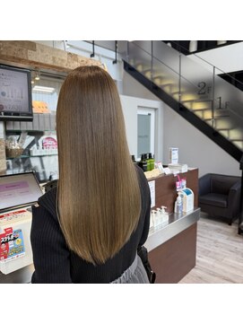 髪質改善カラー