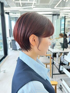 ビューナゴヤ 名駅(VIEW NAGOYA) ショート/ダークアッシュ/髪質改善/白髪ぼかし/似合わせ
