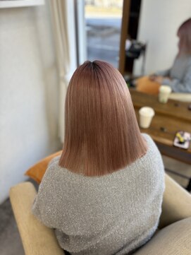 リングバイモアムー(Ring by Moremuu) くすみピンクベージュ