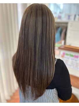 セットアップ 倉敷中庄店(SET-UP) ロングレイヤー/アンブレラ／インナーカラー似合わせカット