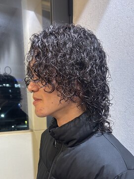 オッジバイケンジ(oggi by KENJE) メンズハードパーマ スパイラルパーマ プードルパーマ