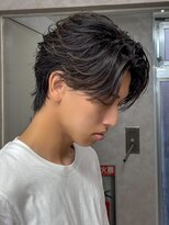 エルマーク 京都駅前(L-MARK) フェザーパーマ/カルマパーマ/メンズ/韓国/眉毛/センターパート