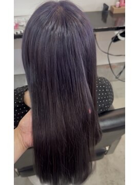 ラック 津田沼(LUCK) ラベンダーココアダブルカラーインナーカラーケアブリーチ