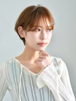 インセプション 銀座(INCEPTION) 切りっぱなしショート・ボブ/絶壁解消/前髪なし/40代/30代/丸顔