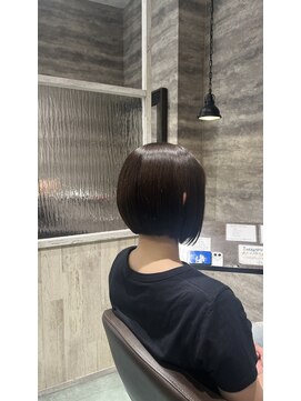 ヘアー ブランコ(hair Blanco) 前下がりボブ