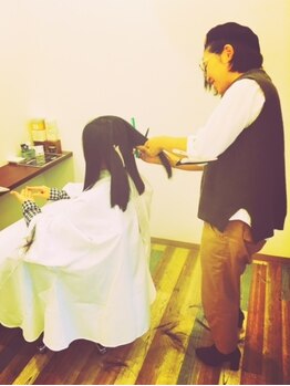 ニコル(Hair salon Nicole)の写真/【戸祭】途中で人が変わると疲れちゃうというあの悩みもない♪ゆったり寛げる少人数のプライベートSalon★