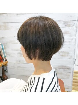 レンク(LENC) Coast.ショートヘア×小顔×大人ヘア×ミルクティーベージュ