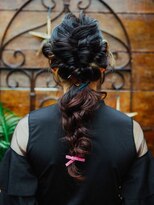 リアン 方南町店(Lian) ロングの多毛さんにもオススメ☆編みおろしスタイル