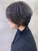 アヴァロン(AVALON)&nbsp;【mag  ginza】立体感丸みショートボブ×ハイライトカラー