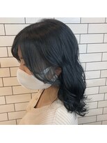 アシュレイ(ASHLEY)&nbsp;ASHLEY☆suzuka ブルーカラー　ブルーブラック 福島 野田 美容室