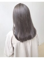 モルニ(MORNI)&nbsp;モカベージュ_マロンベージュ Aラインボブ かきあげ