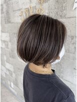 ライフ 本店(LIFE)&nbsp;シフォンベージュ×ハイライト　外国人風カラー