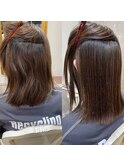 エイジング毛ストレート