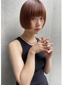 お洒落ボブ　ミニボブ　フルバング