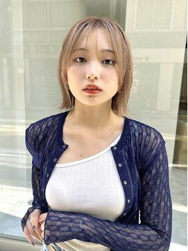 サンドエス 銀座(sand S) 切りっぱなしボブ大人可愛い20代30代40代似合わせカット