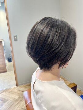 ヘアー ラニッシュ 流山セントラルパーク店(hair Lanish) クビレショートボブ